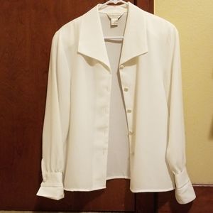Vintage white/cream blouse